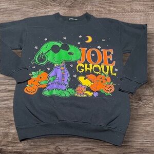 Snoopy Peanuts Halloween Graphic Sweater Vintage Y2K